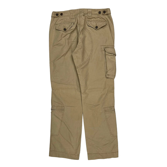 Ralph Lauren Cargo Trousers - 32W 30L Beige Cotton