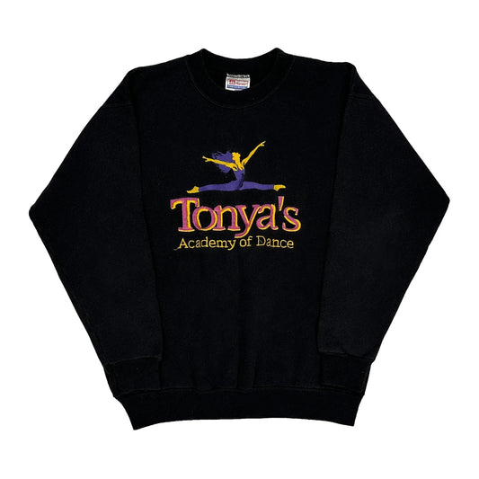 Tonya'S Academy Of Dance Hanes Graphic Sweatshirt - Small Black Cotton Blend