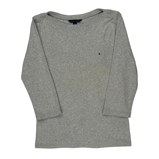 Tommy Hilfiger Jumper - Large Grey Cotton