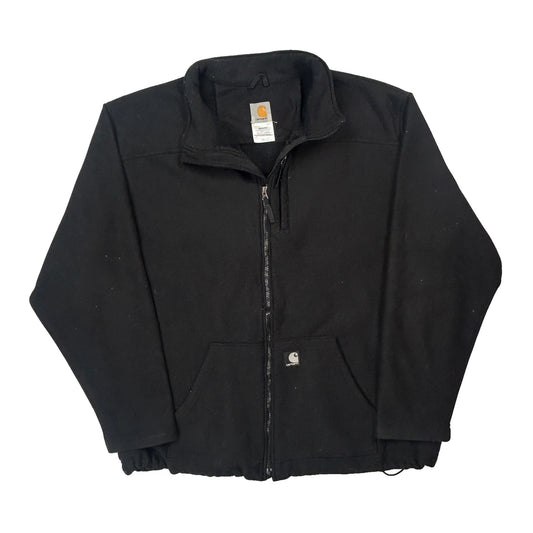 Carhartt Fleece Jacket - 2XL Black Polyester
