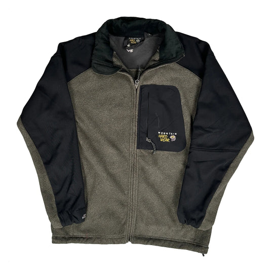 Mountain Hard Wear Fleece Jacket - Large Grey Polyester