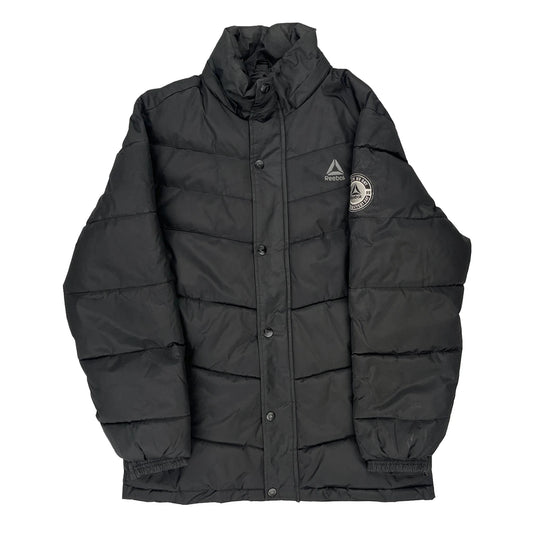 Reebok Jacket - Medium Black Polyester