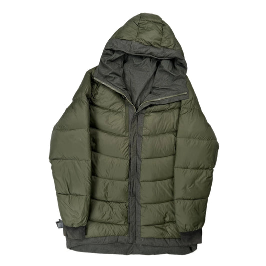 Vintage The North Face Reversible Puffer - Large Green Polyester