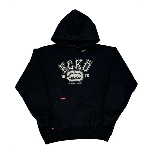 Ecko Unltd Hoodie - Large Black Cotton Blend