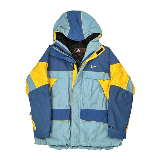 All Conditions Gear Nike Acg Graphic Ski Jacket - XL Blue Polyester