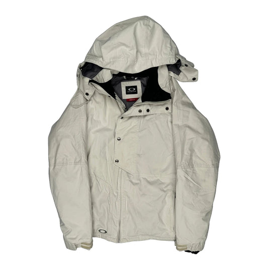 Oakley Tactical Snow Ski Jacket - Medium White Polyester