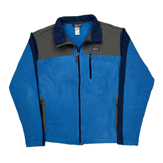 Patagonia Fleece Jacket - 2XL Grey Polyester