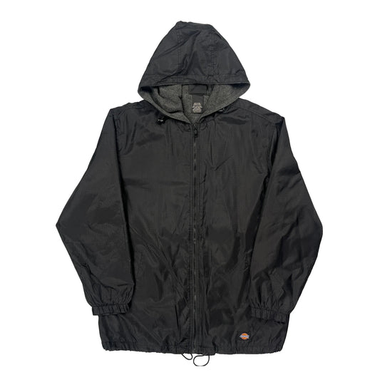 Vintage Dickies Windbreaker - Medium Black Nylon