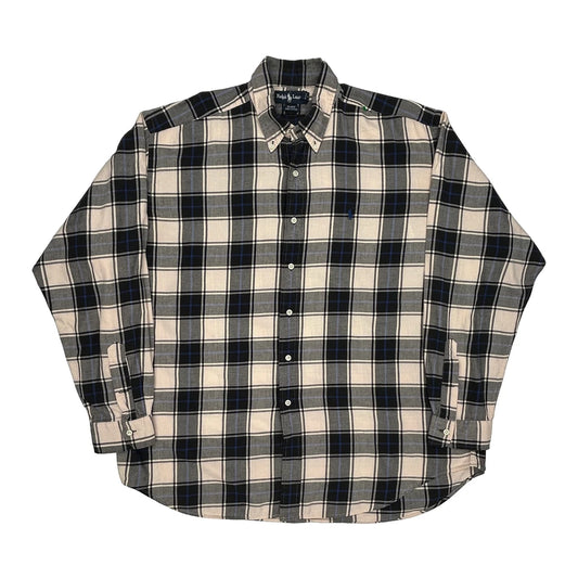 Blaire Ralph Lauren Checked Shirt - XL Blue Cotton