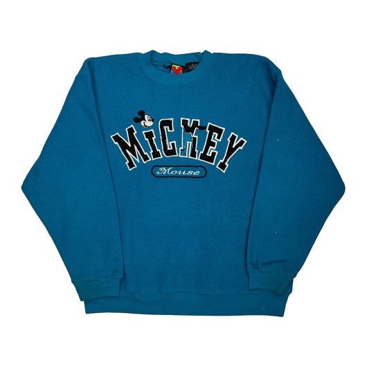 Mickey Mouse Mickey Unlimited Graphic Sweatshirt - XL Blue Polyester