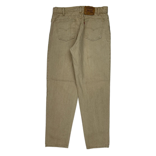 Levis Jeans - 34W 32L Beige Cotton