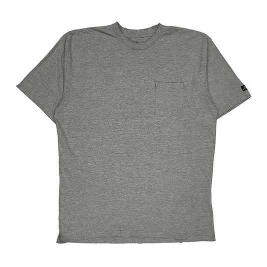 Dickies T-Shirt - 2XL Gray Cotton Blend