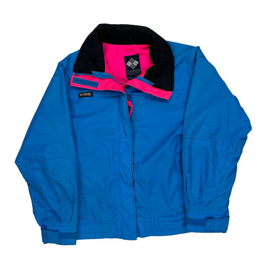 Columbia Jacket - Large Blue Nylon
