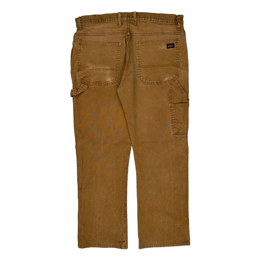 Carhartt Double Knee Carpenter Trousers - 36W 39L Brown Cotton
