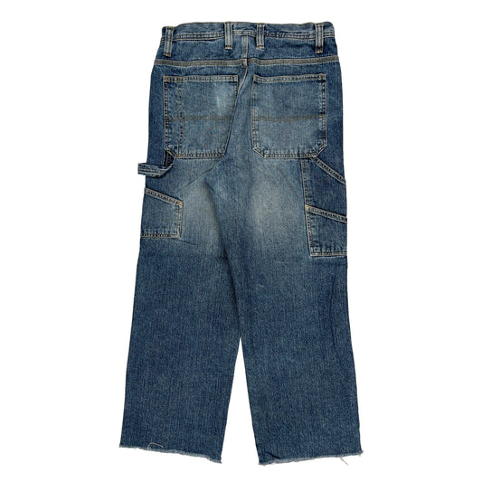 Faded Glory Carpenter Jeans - 31W 27L Blue Cotton