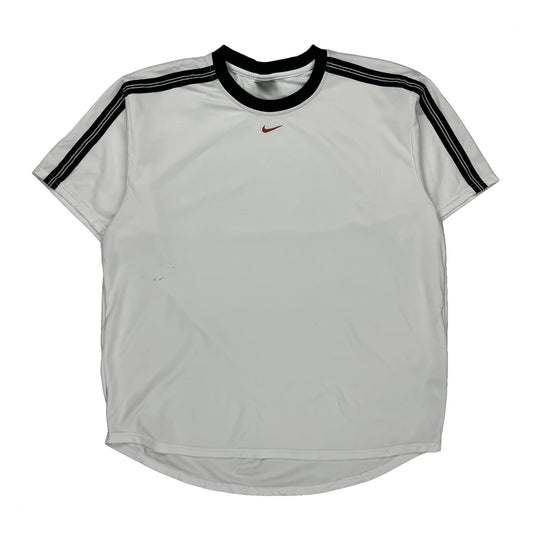 Nike T-Shirt - XL White Polyester