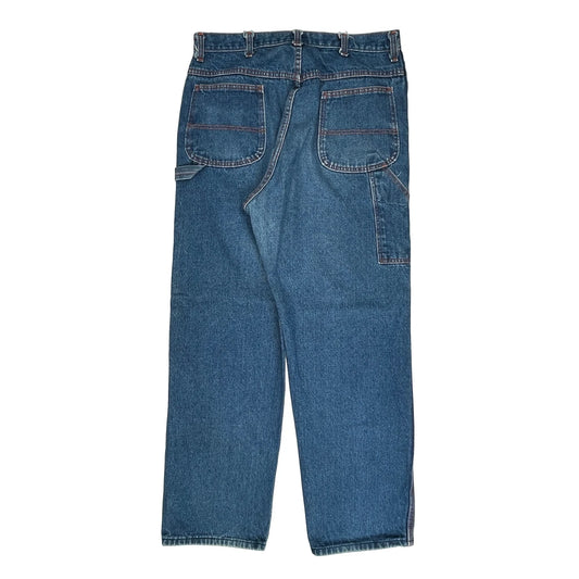 Jc Penny Carpenter Jeans - 33W 32L Blue Denim