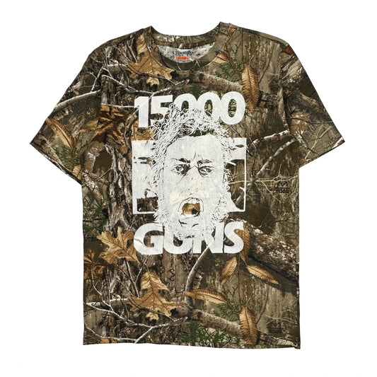 1500 Guns Unbranded Camo T-Shirt - Large Camo Cotton