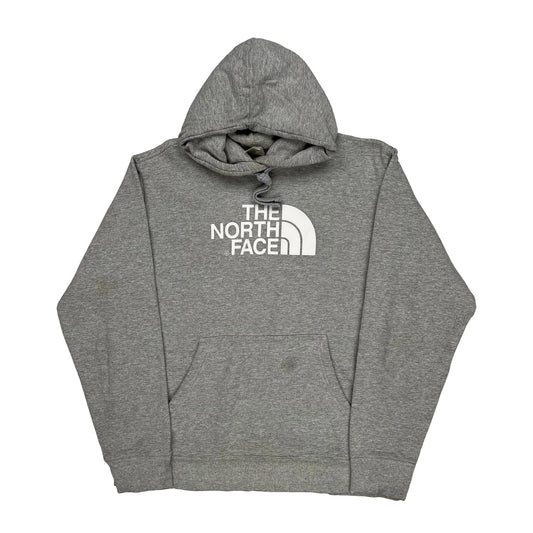 The North Face Hoodie - Large Gray Cotton