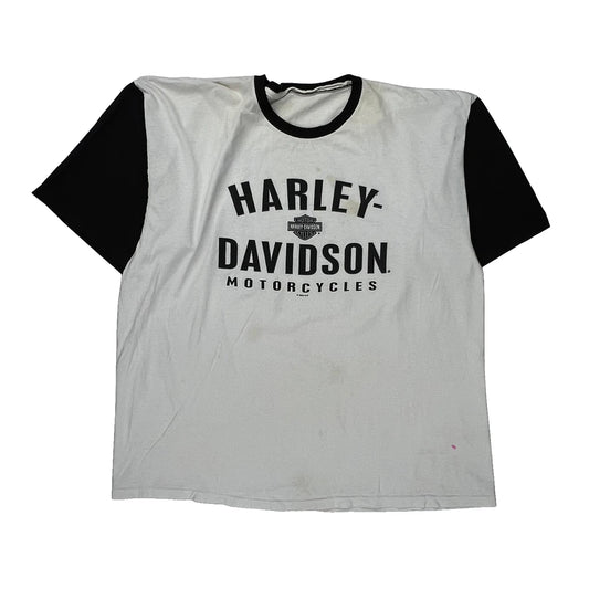 Harley Davidson T-Shirt - Large Black Cotton