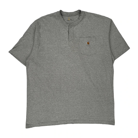 Carhartt T-Shirt - 2XL Grey Cotton