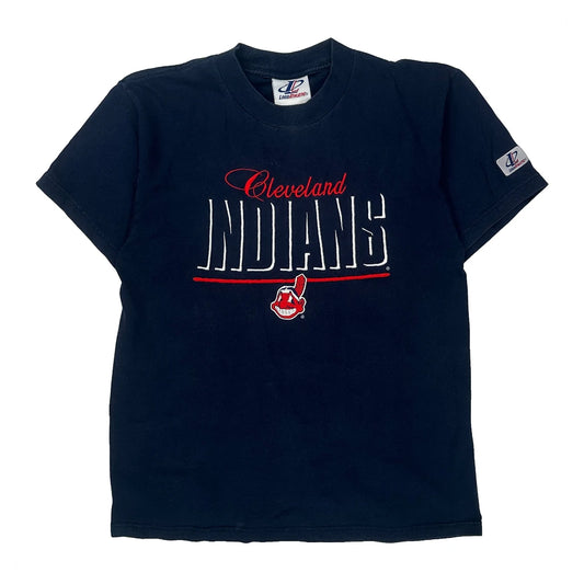 Made In USA Logo Athletics Mlb T-Shirt - Medium Navy Cotton