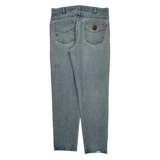 Carhartt Jeans - 36W 33L Light Wash Cotton