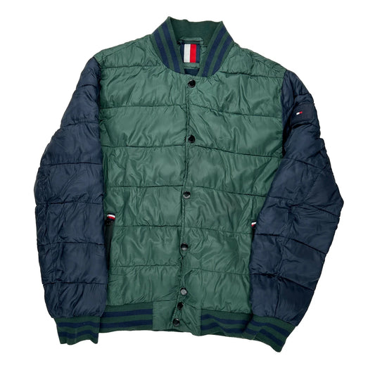 Tommy Hilfiger Bomber Jacket - Medium Green Polyester