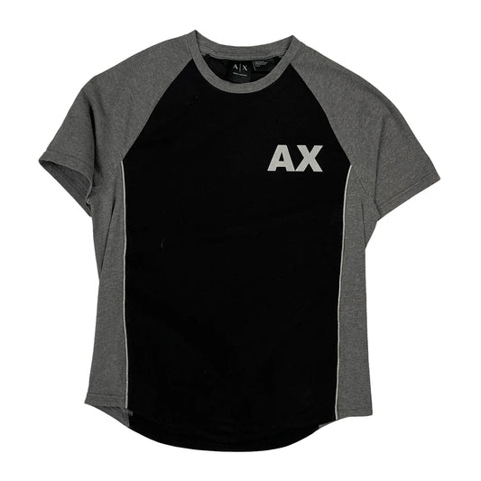 Armani Exchange T-Shirt - Small Black Cotton