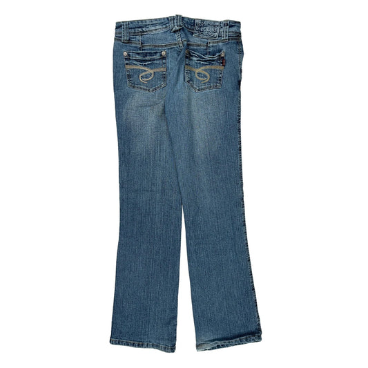 Guess Jeans - 30W UK 8 Blue Cotton