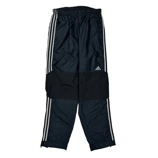 Adidas Striped Tracksuit - Medium Black Polyester