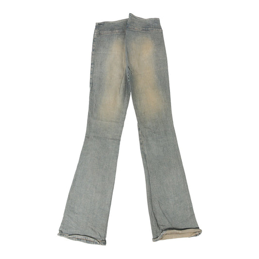 Vintage Unbranded Flared Jeans - 27W UK 8 Stone Wash Cotton