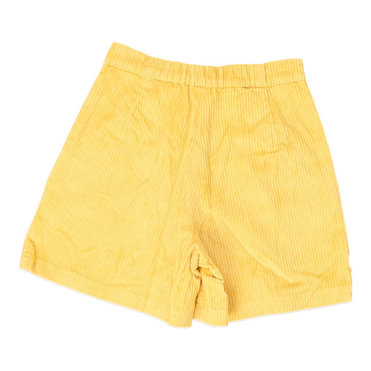 Vintage Age 8 Coveri Shorts - 22W 4L Yellow Cotton