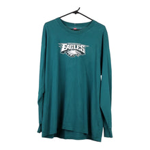  Vintage blue Philadelphia Eagles Nfl Long Sleeve T-Shirt - mens x-large