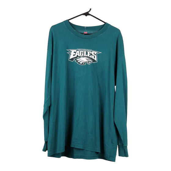 Vintage blue Philadelphia Eagles Nfl Long Sleeve T-Shirt - mens x-large