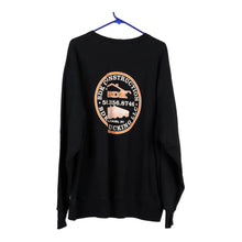  Vintage black Reverse Weave Champion Sweatshirt - mens x-large