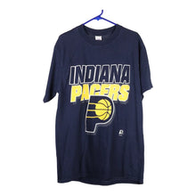  Vintage blue Indiana Pacers Logo 7 T-Shirt - mens large