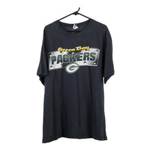  Vintage black Green Bay Packers All Out Fan T-Shirt - mens x-large