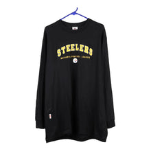  Vintage black Pittsburgh Steelers Nfl Long Sleeve T-Shirt - mens large