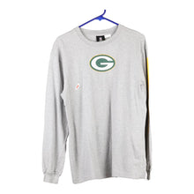  Vintage grey Green Bay Packers Reebok Long Sleeve T-Shirt - womens x-large