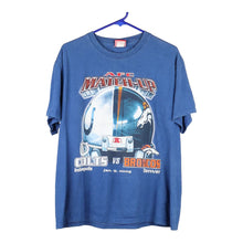  Vintage blue Colts vs Broncos 2005 Nfl T-Shirt - womens large