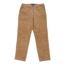 Vintage brown Pendleton Cord Trousers - womens 34" waist