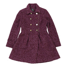  Vintage purple Armani Exchange Overcoat - womens small