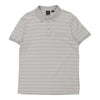 Vintage grey Armani Exchange Polo Shirt - mens x-large