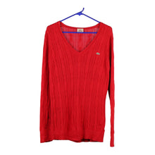  Vintage red Lacoste Jumper - womens x-large
