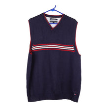  Vintage blue Tommy Hilfiger Sweater Vest - mens large