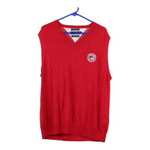  Vintage red Tommy Hilfiger Sweater Vest - mens large