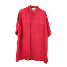  Vintage red C&A Short Sleeve Shirt - mens large