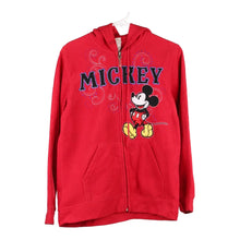  Vintage red Mickey Mouse Disney Fleece - womens small