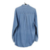 Vintage blue Tommy Hilfiger Denim Shirt - mens medium